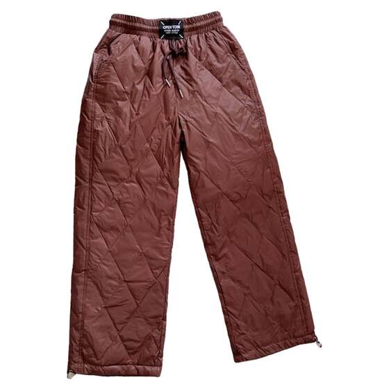 Plel pants Women wearing loose straight straight net red foreign qi can pull leg duck pants children's new model 2023 explosion