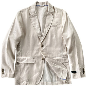 
Classic retro comfortable washed linen cotton high-end suit men's business casual suit 26 spring and summer