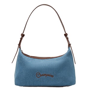 
Champion Champion 25 New Autumn and Winter Shoulder Bag Women's Shoulder Bag Fashionable Underarm Bag Commuting Out Street Zipper Trend