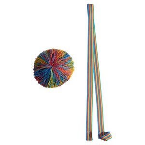 
[Exclusive for good product experience/9000151] Decathlon shuttlecock with rope for children primary school kindergarten is soft and resistant to kicking