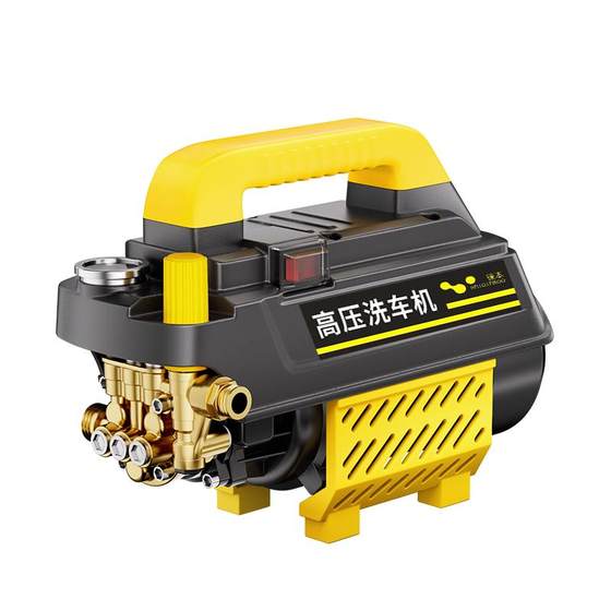
Car washing machine high-pressure water gun household 220V car washing tool powerful floor washing booster water pump high-power air conditioner cleaning