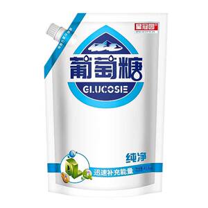
Glucose spiral bag pure glucose powder for teenagers, the elderly and pregnant women to make drinks to supplement sugar 418g