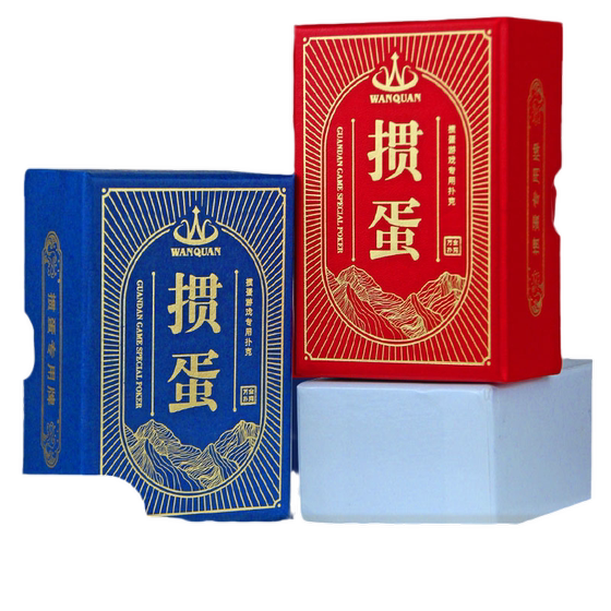 
Special playing cards for egg rolling plastic waterproof and anti-folding pvc habitual eggs large characters egg long cards wholesale high-end game cards