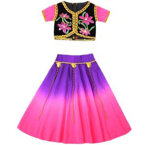 Children's Little Guli Kizili Guli Dance Costumes Girls' Xinjiang Dance Costumes Uighur Costumes