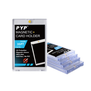 35pt strong magnetic card brick high -definition display protective shell star card Wanzhi brand One Piece player Pokémon PTCG
