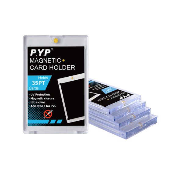 35pt strong magnetic card brick high -definition display protective shell star card Wanzhi brand One Piece player Pokémon PTCG
