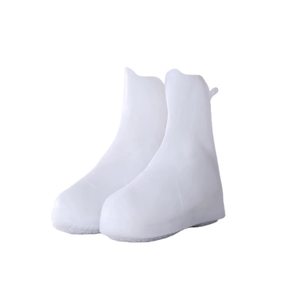 Rain boot cover waterproof and anti-slip men and women rain boot cover thickened children's silicone rainy day water shoes rainproof wear-resistant cycling and hiking
