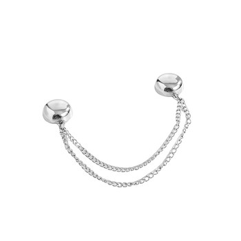 If your pants are too long, you can shorten them with the anti-mopping trouser leg clips~