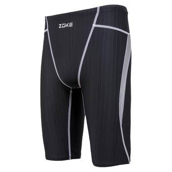 Zhouke men's swimming trunks professional racing to prevent chlorine resistance reduction