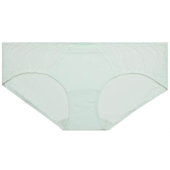 Aimeili IMIS shopping mall same style women's corrugated sexy lace soft hip-covering pure cotton crotch low-waist boxer briefs