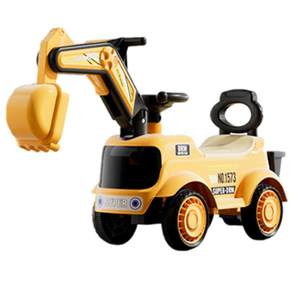 
Children's excavator scooter can be seated and ridden manually twisting the vehicle engineering vehicle excavator for male and female baby toys