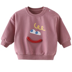 Parent-child Clothing For A Family Of Three Baby Onesies Mother-child Clothing Autumn And Winter Father-daughter Clothing Boys And Girls Sweatshirts Baby Autumn Clothing