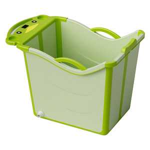 Children's bath bucket, child's bath bucket, foldable bath bucket, baby swimming bucket, household bathtub, baby bathtub