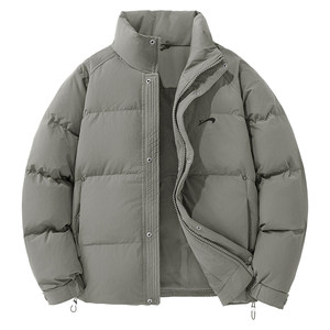 
Guireniao Short Down Jacket Men's Winter 2026 Stand Collar Cotton Clothes Men's Duck Down Jackets Couples Cotton Jacket Tops