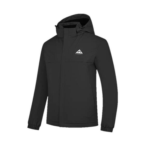 
Jordan Water Repellent Cotton Clothes Men's 2025 Winter New Style Shopping Mall Windproof Removable Hood Jacket Top