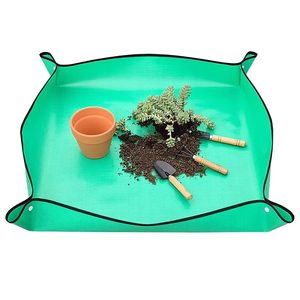 Gardening ground pad soil pad succulent tool Plants change pots and mixing soil pad waterproof house balcony garden art pads
