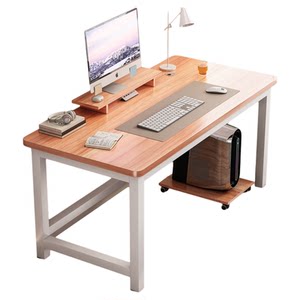 
Computer desk for bedroom, small apartment, student study desk, simple rectangular strip office e-sports desk