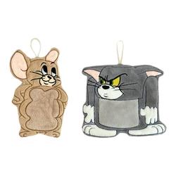 Afgh Genuine Tom And Jerry Tom Jerry Hand Towel Handkerchief Hanging Absorbent Cartoon Cute Kitchen Bathroom