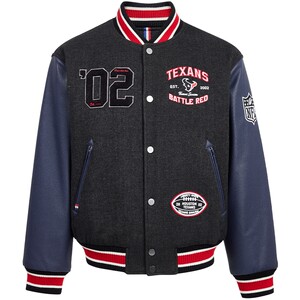 
SEASON HIGH men's NFL joint spring woolen coat 2026 new Texans baseball jacket