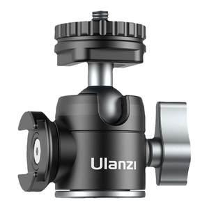 ULANZI Young Basket U-60 Double Cold Boots mini-metallic gimbal hot boots universal damping ball-shaped bracket mobile phone SLR camera photography expanded light lamp three tripod base accessories