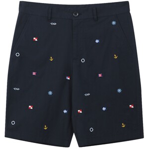 NAUTICA/NAUTICA men's summer breathable elastic five-point nautical style printed cargo shorts