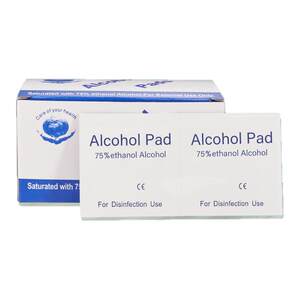 Alcohol cotton Skin clean mobile phone jewelry large wet towel 75%ear pierced mirror paper