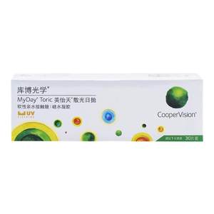 
Cooper Optical Meiyitian Astigmatism Customized Silicone Hydrogel Daily Disposable 30 Pieces Contact Lenses Official Genuine D