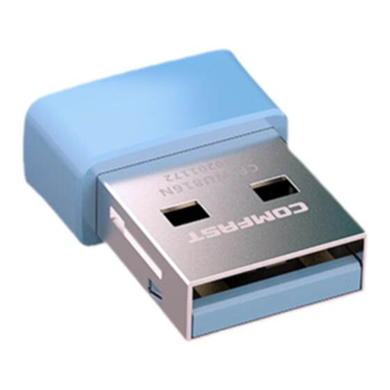 
COMFAST Mini Driverless USB Wireless Network Card Desktop Dual Band Gigabit Portable Wifi Laptop Plug and Play WiFi Receiver Wireless Network Signal Transmission WU816N