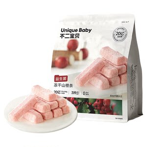 
Fujibaby Freeze-dried Hawthorn Strips Children's Probiotic Fruit Meat Strips No Added White Sugar Children's Snacks