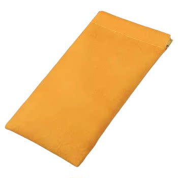 Carry sunglasses storage bags, anti-pressure velvet cloth bags at any time