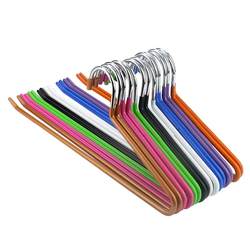 Bold and simple Z-shaped trouser rack, plastic-impregnated non-slip seamless trousers special hanger, scarf storage and organizing hanger