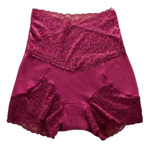 Rui Zi Lai Shi Women's Sexy High Waist Lace Cotton Anti glare Tight Safety Pants Underwear Large Fat MM Flat Corner Pants