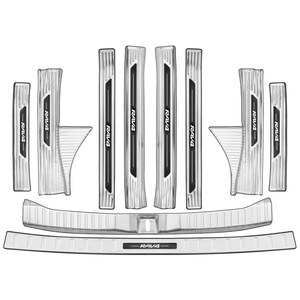 
Suitable for 26 Toyota RAV4 Wilanda door sill strips stainless steel guards car supplies modification accessories