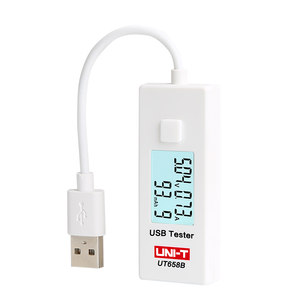 
UNI-T USB tester UT658 series mobile charging equipment current and voltage capacity detector