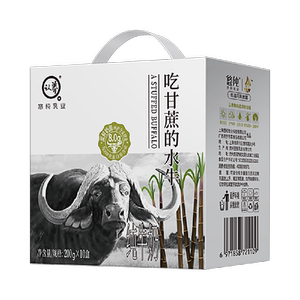 
Adopt pure milk-eating sugarcane buffalo milk 200ml*10 gift box with 4.0g high-quality protein for children and pregnant women