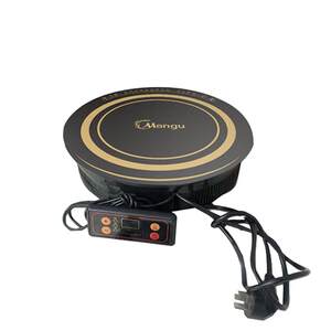 Hot pot table modification electric cooker embedded integrated high -end round commercial hotpot electromagnetic cooker commercial round plane
