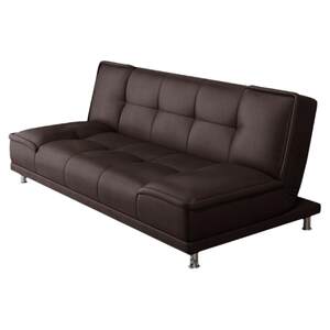 Multifunctional folding sofa bed dual -purpose small apartment living room Household office lunch break double three -person three -person leather sofa