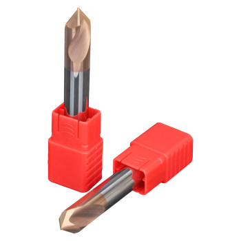 Tungsten steel inverted knife 90 degrees hard alloy lengthened center
