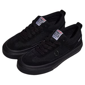 
VISION official CHOPPER black warrior retro T-head reverse fur men and women canvas shoes American skateboard shoes