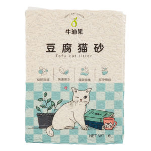 
Avocado tofu cat litter can flush the toilet and quickly form a mixture of cat litter tofu sand deodorant low dust tofu cat litter