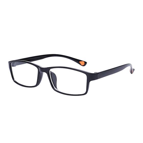 Black frame individual unknown face, flat light mirror men's tide big face glasses frame female can be equipped with close vision anti -blue light HD