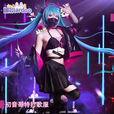 taobao agent Naodo Hatsune Future COS COS Goth Digital Stars2022miku singing Cosplay clothing female