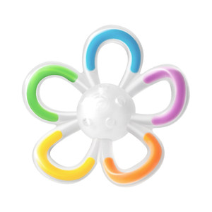 
Ying's teether prevents hand-eating for infants of one month old, flower teether for teeth grinding, teething period, teething gum for infants of one month old
