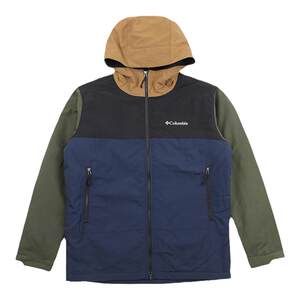 
2025 autumn and winter new Colombia outdoor men's water-repellent cotton warm two-way zipper soft shell cotton jacket XE9089