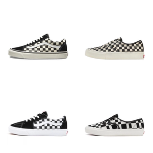 
Vans hot-selling products, classic chessboard grid, low-top canvas shoes combination, VN0A38G2OAK spot