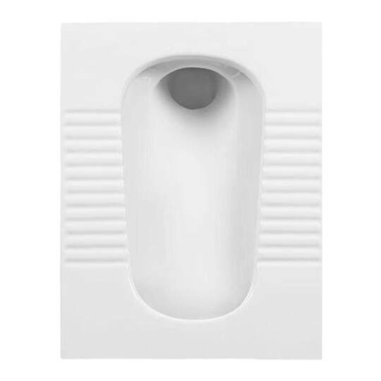 Wc tozzo ultrasottile a tubo grande - fossa tozza da 20 pollici con ...