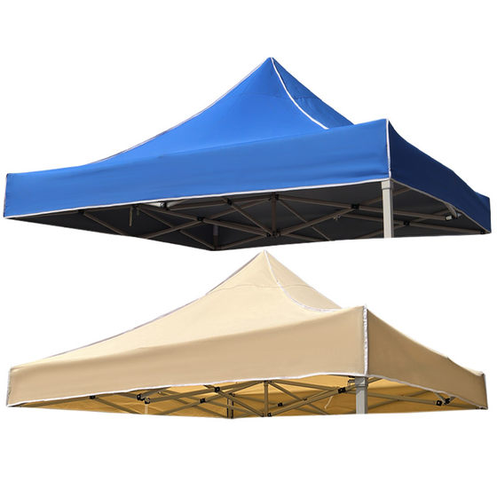 [Super Thick Insulated Gray Bottom] Advertising Four Corner Stall Market Folding Sunshade Canopy Tent Large Umbrella Cloth Top Cloth