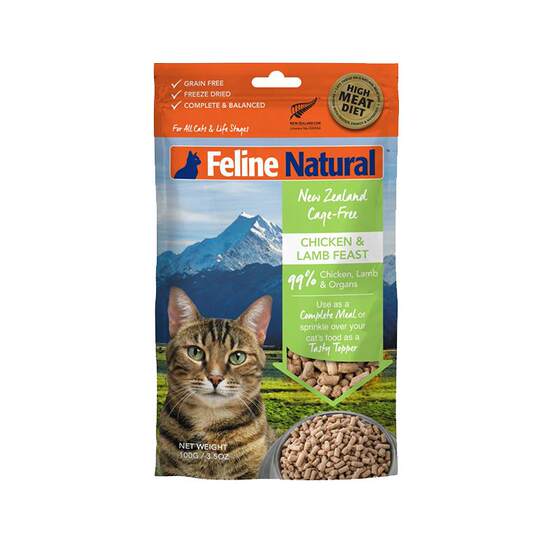 
[Self-operated] K9Natural imported staple food freeze-dried into gluten-free high-protein raw bone and meat cat food for kittens 320g