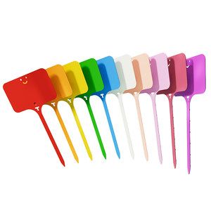 Seedlings Flower Pot Plastic Mel well Label Flower Gardening Pot Potted Plant Plant Name Same Signing Waterproof Summary