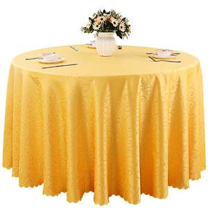 Hotel desktop cloth cloth large round table cloth European -style dining house cloth home restaurant fabric hotel table cloth customization wholesale